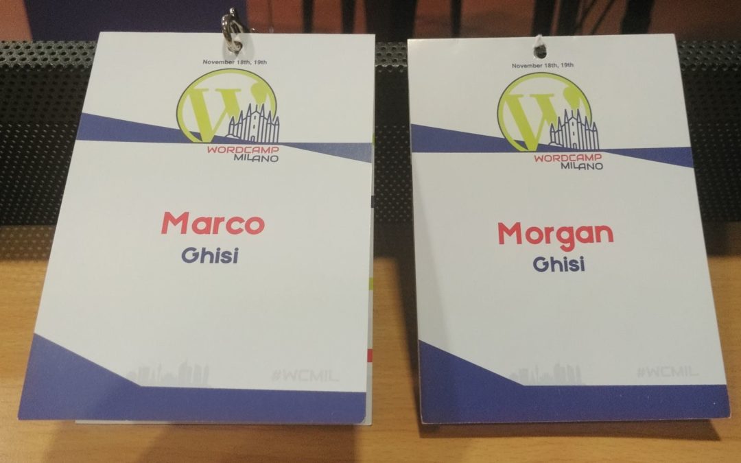 Partecipazione al Wordcamp Milano 2017