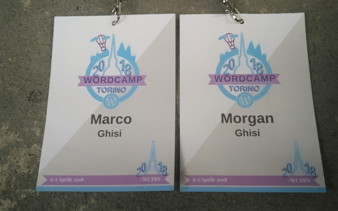 Partecipazione al Wordcamp Torino 2018