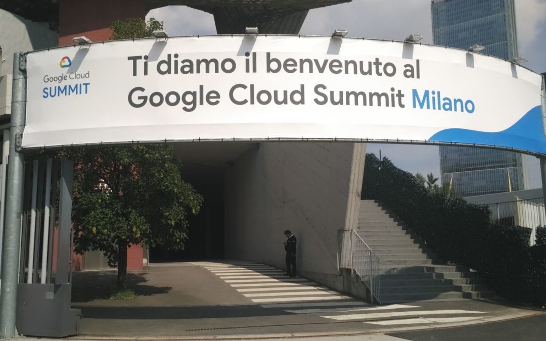 Partecipazione al Google Cloud Summit 2018